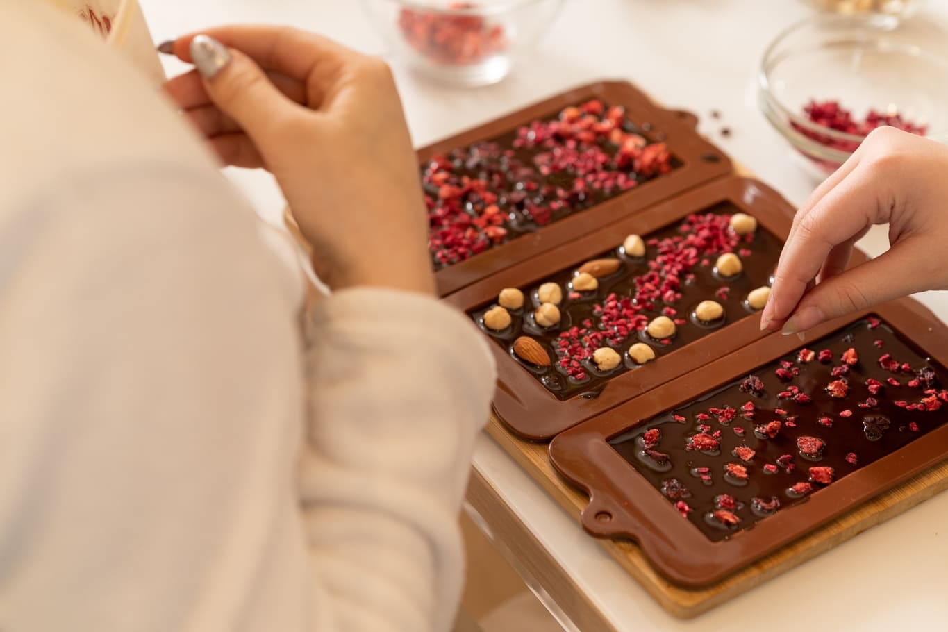 Moldes para hacer los mejores chocolates