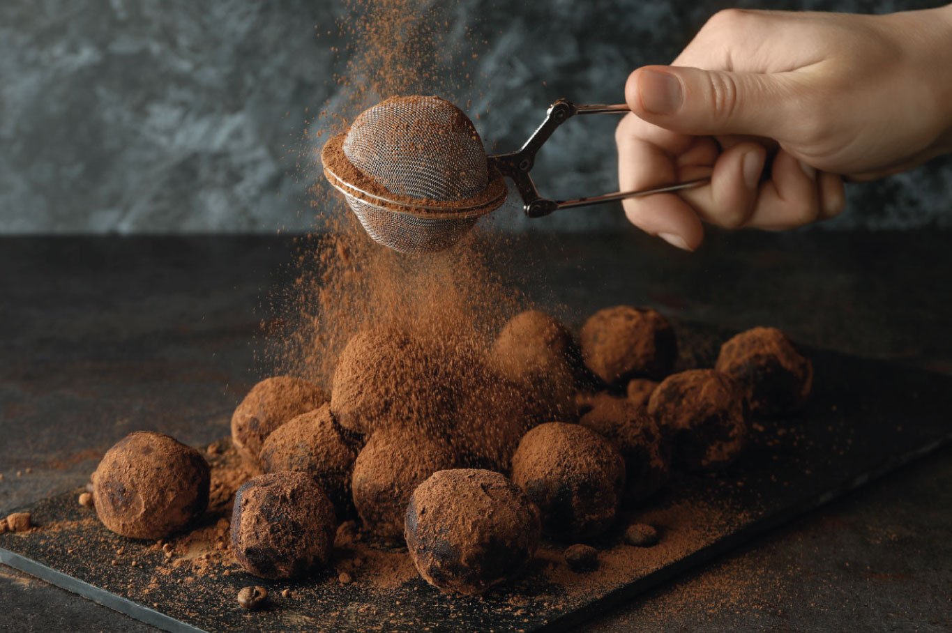 Es hora de preparar trufas de chocolate en casa